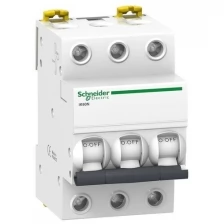 Выключатель автоматический 3П 25А характеристика C 6кА Schneider Electric Acti9 iK60 A9K24325