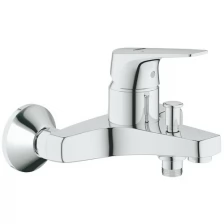 Смеситель для ванны с подключением душа Grohe BauFlow 23756000 хром