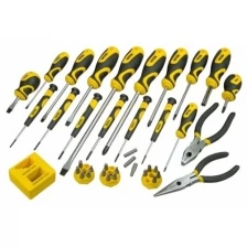 Набор инструментов STANLEY HAND TOOLS STANLEY STHT0-62114, отвертки и пассатижи, 39 предметов, 0-62-114