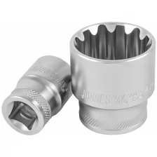 S68H4132 Головка торцевая SUPER TECH 1/2"DR, 32 мм,1-1/4", E40 JONNESWAY