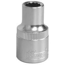 Головка торцевая 1/2"Dr 9 мм 12 граней